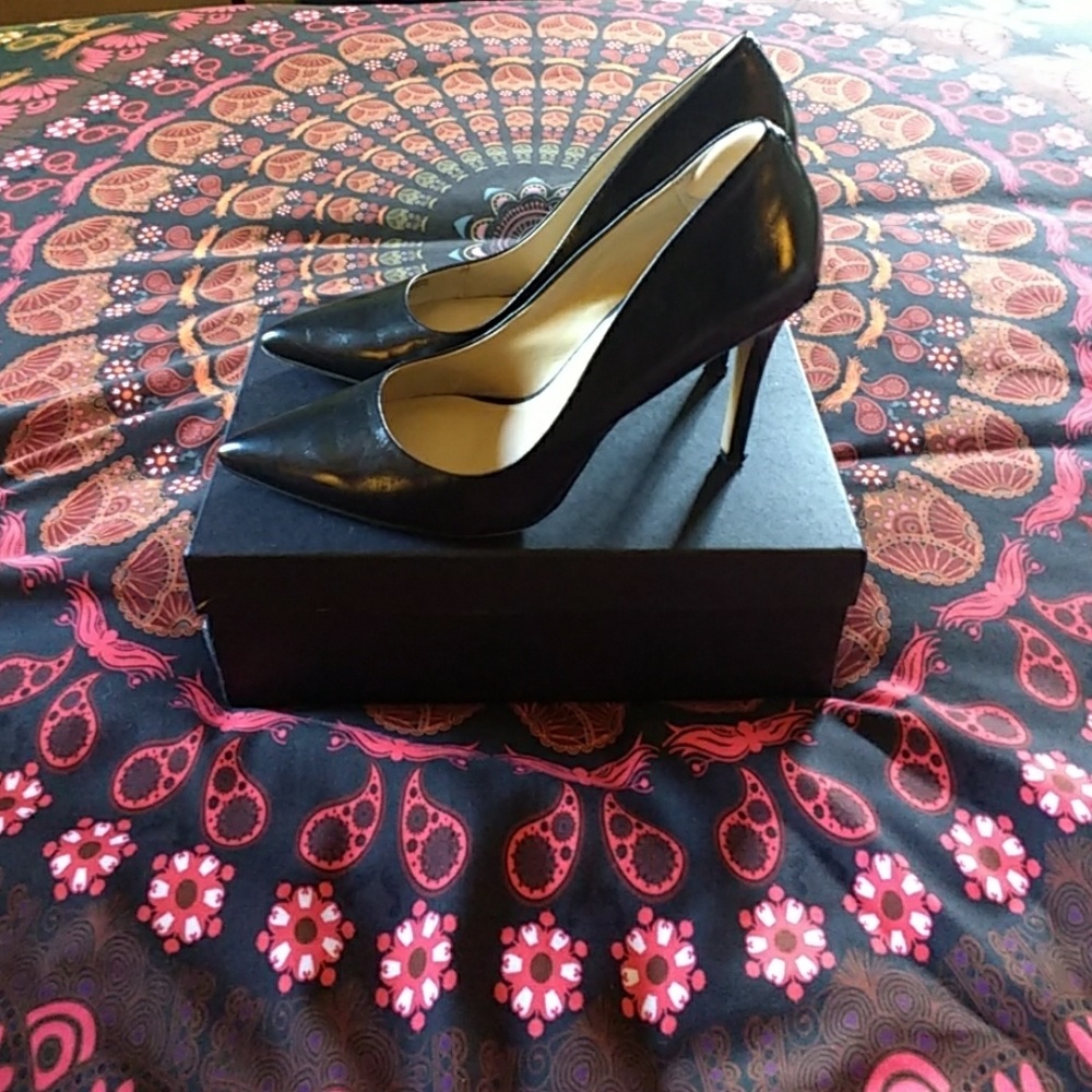 Classic black pumps